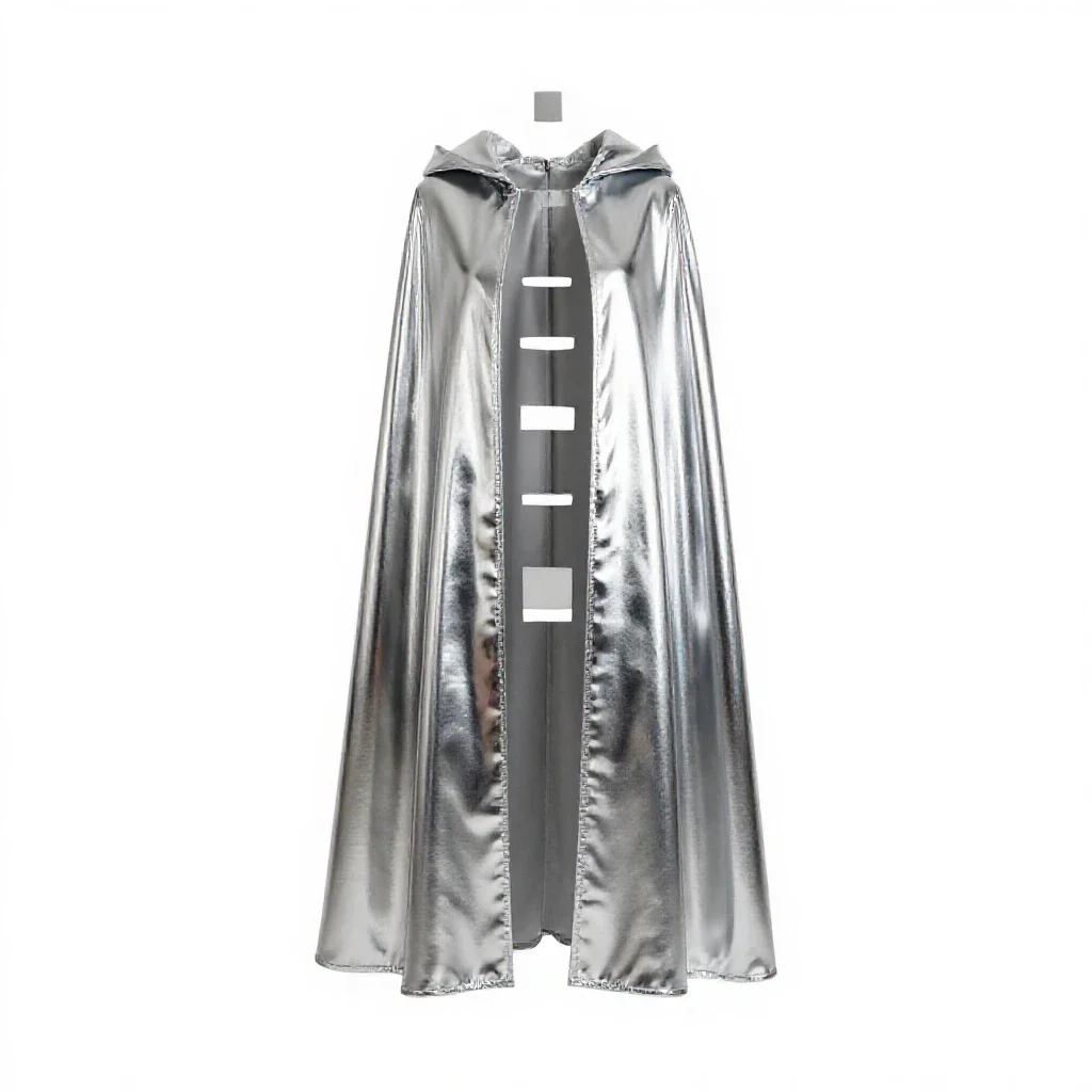 Opera cloak isolated on a white background