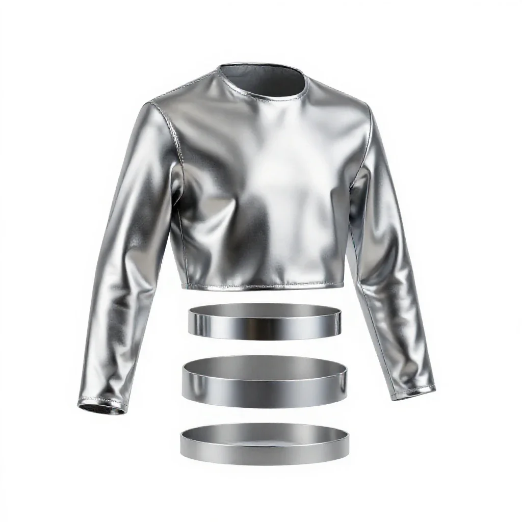 Overgarment isolated on a white background