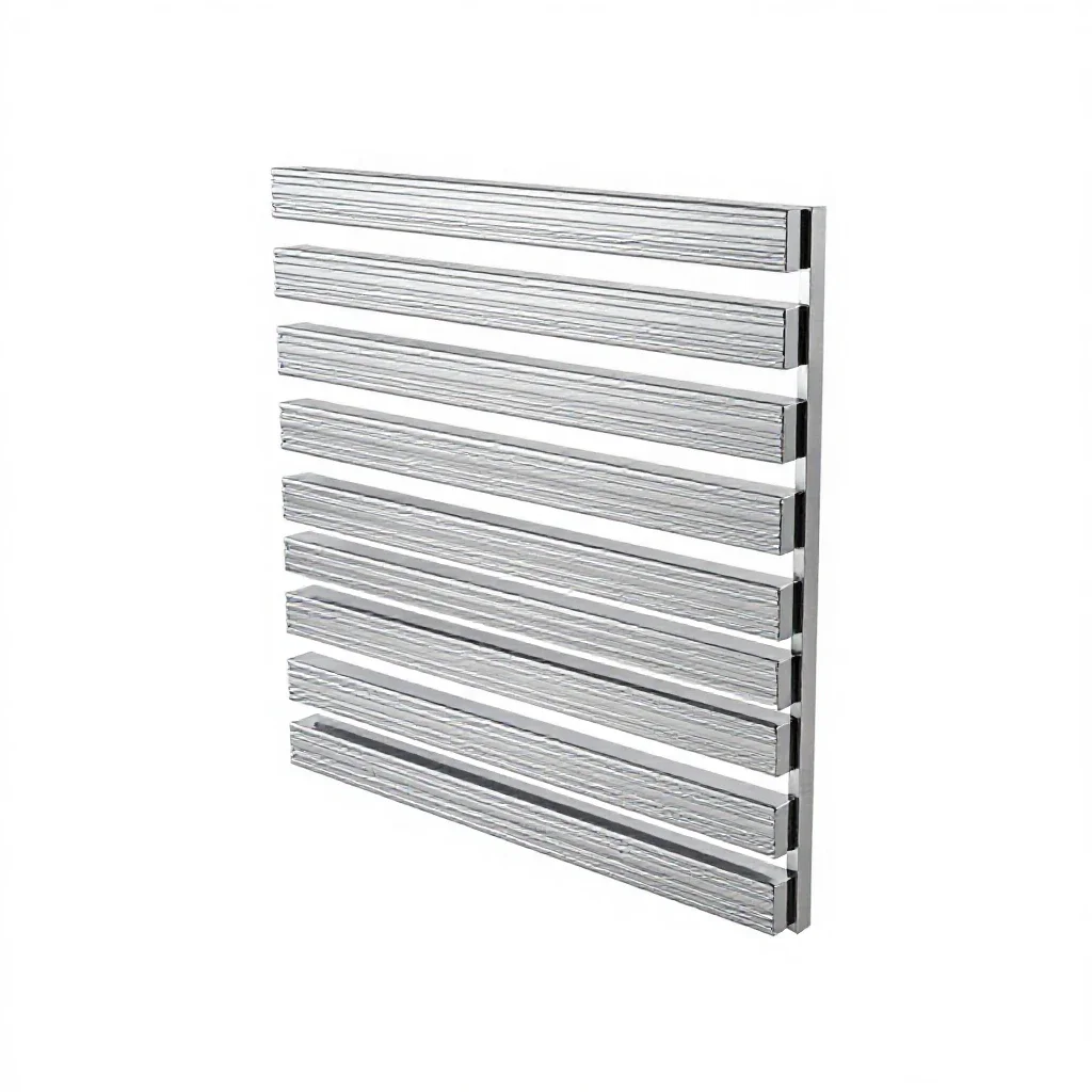 Retaining wall isolated on a white background