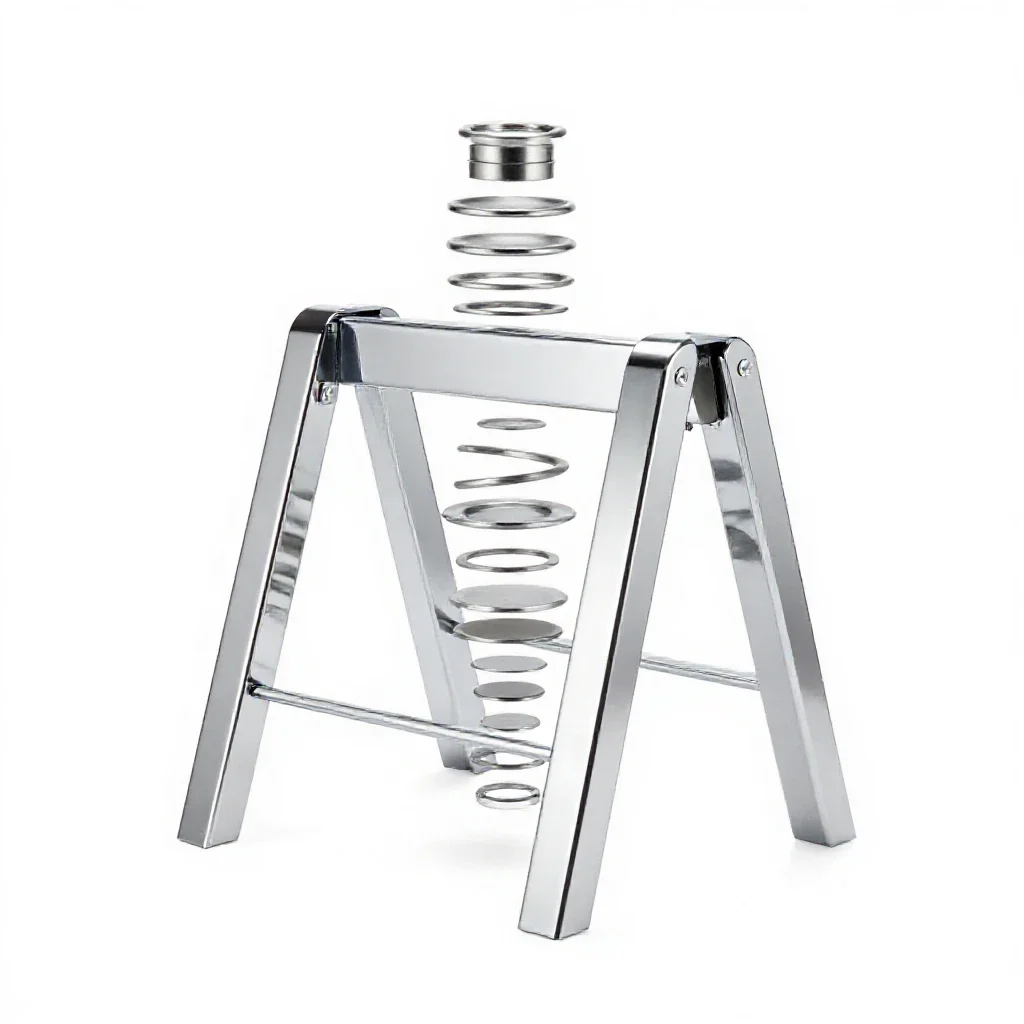 Sawhorse isolated on a white background