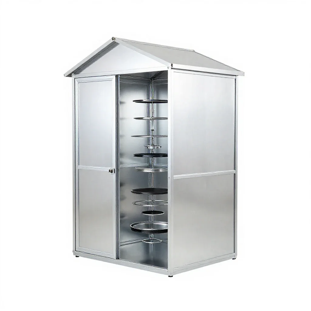 Shed isolated on a white background