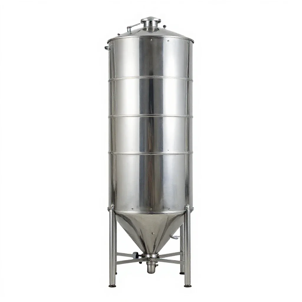 Silo isolated on a white background