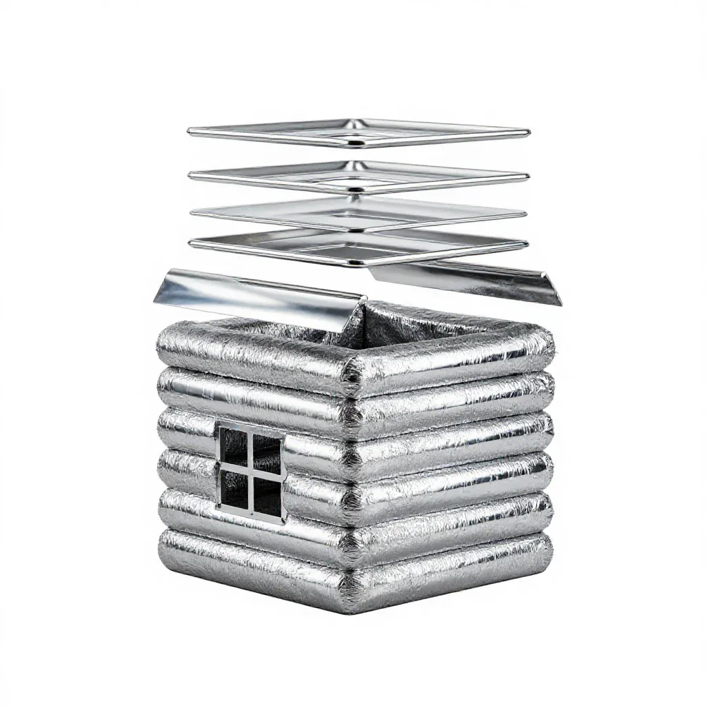 Sod house isolated on a white background