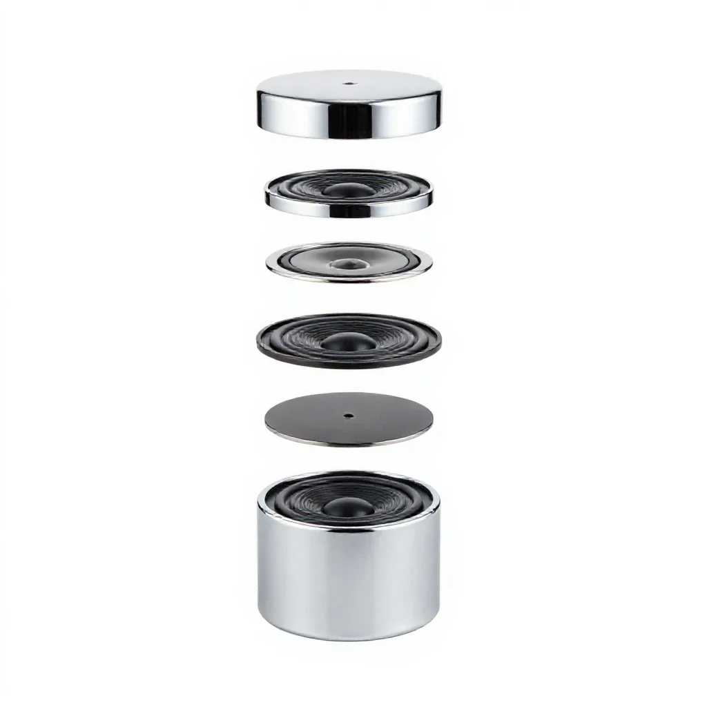 Soundbox isolated on a white background
