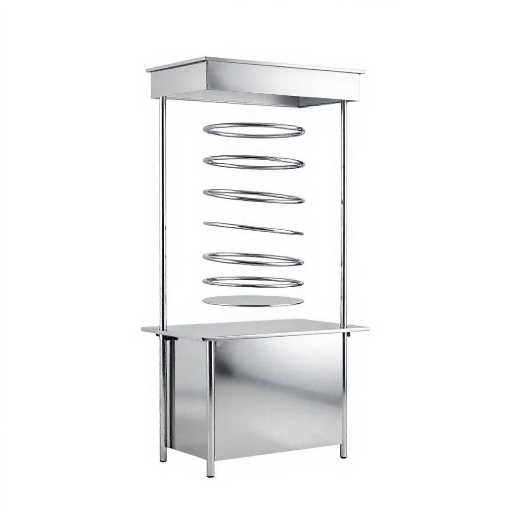 Stall isolated on a white background
