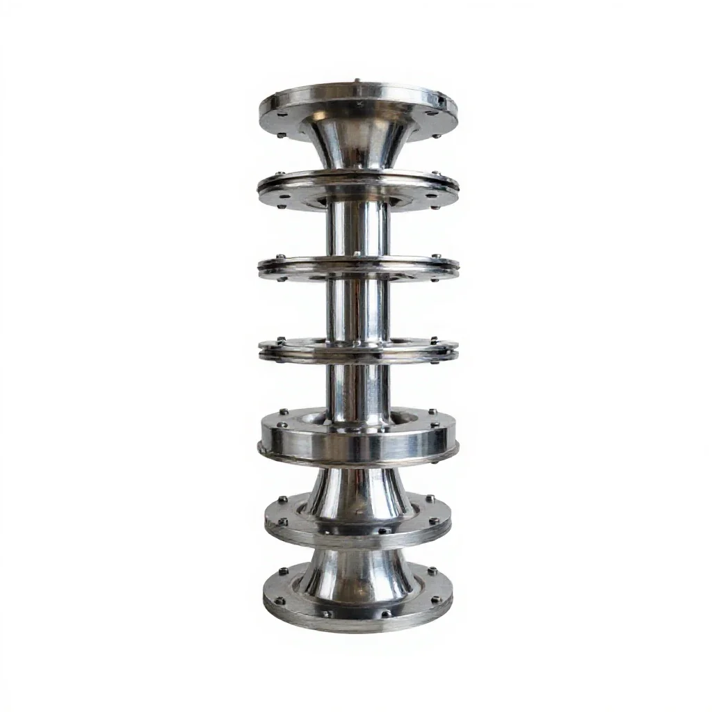 Steel mill isolated on a white background