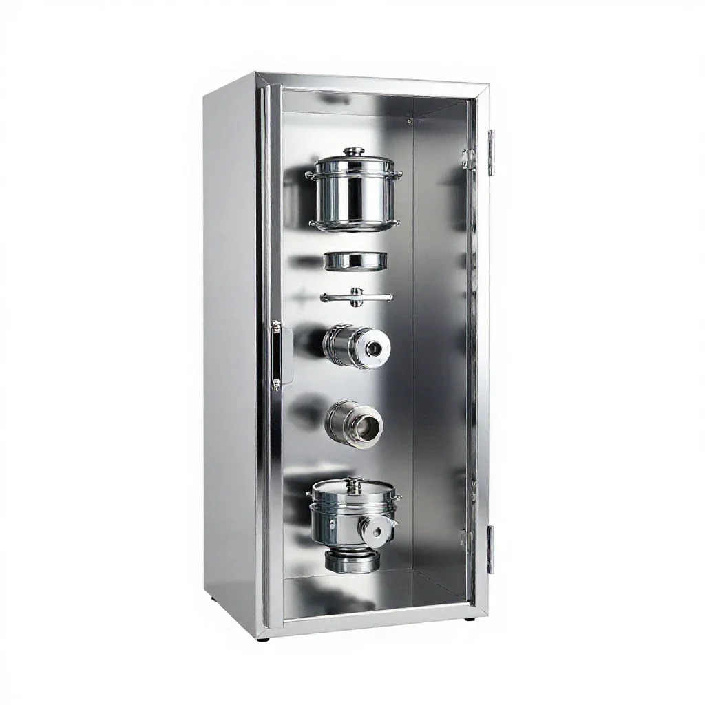 Strongroom isolated on a white background