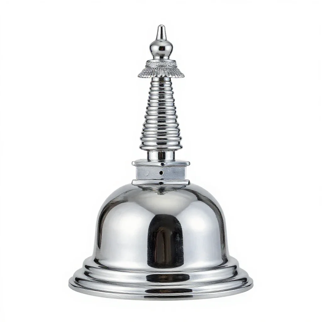 Stupa isolated on a white background
