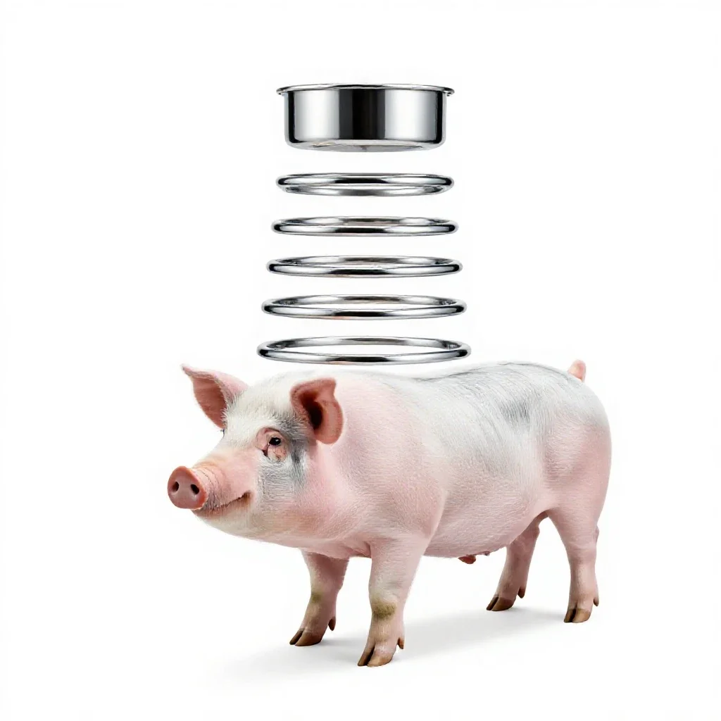 Sty isolated on a white background