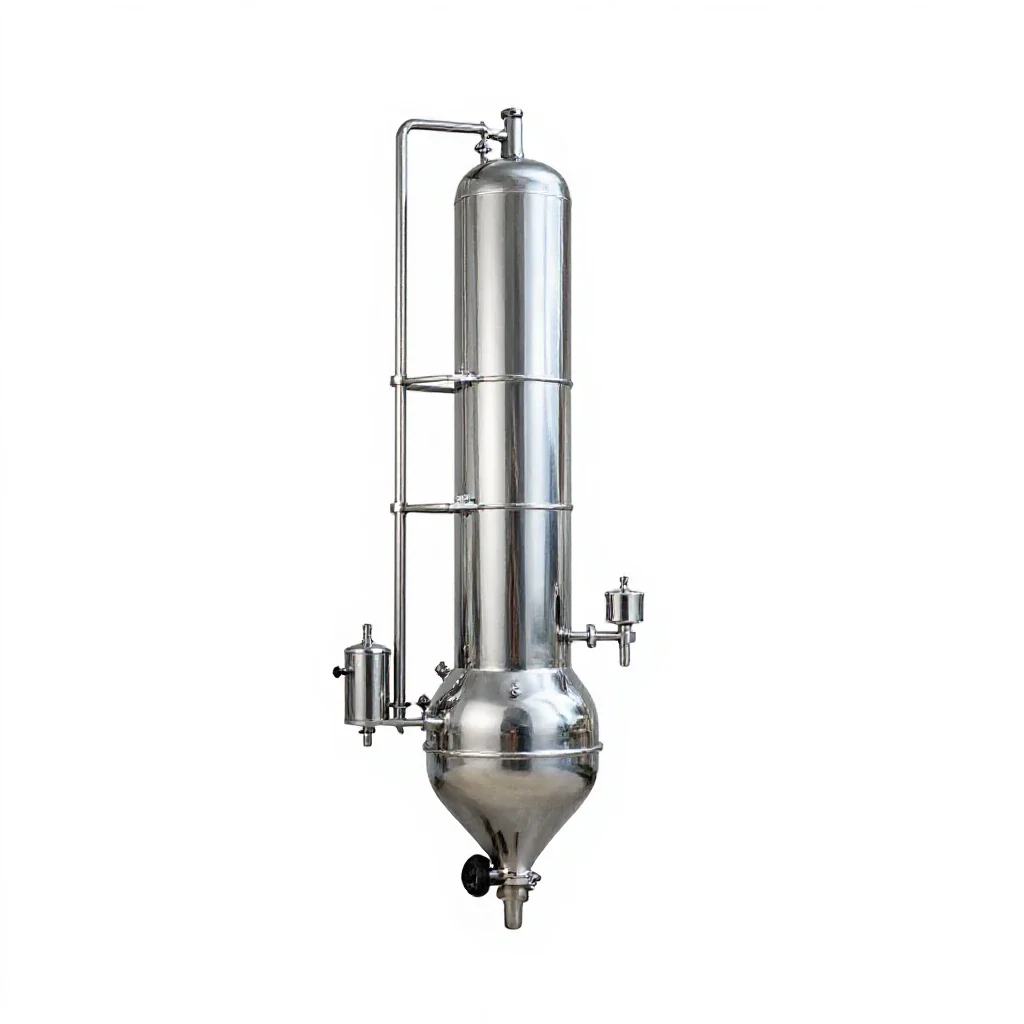 Sugar refinery isolated on a white background