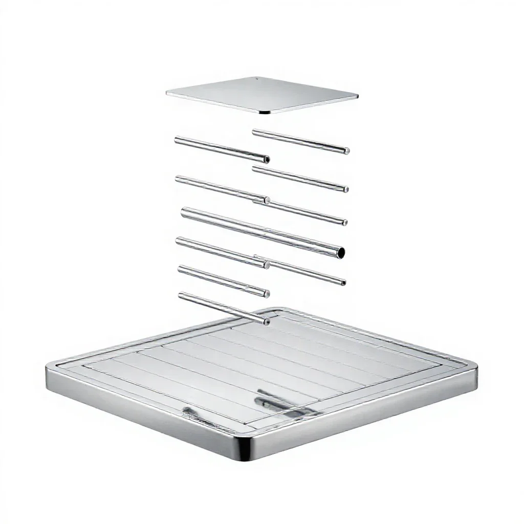Sun deck isolated on a white background