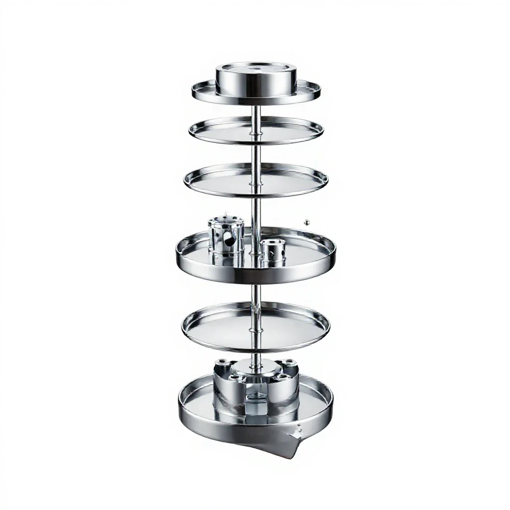 Superstructure isolated on a white background