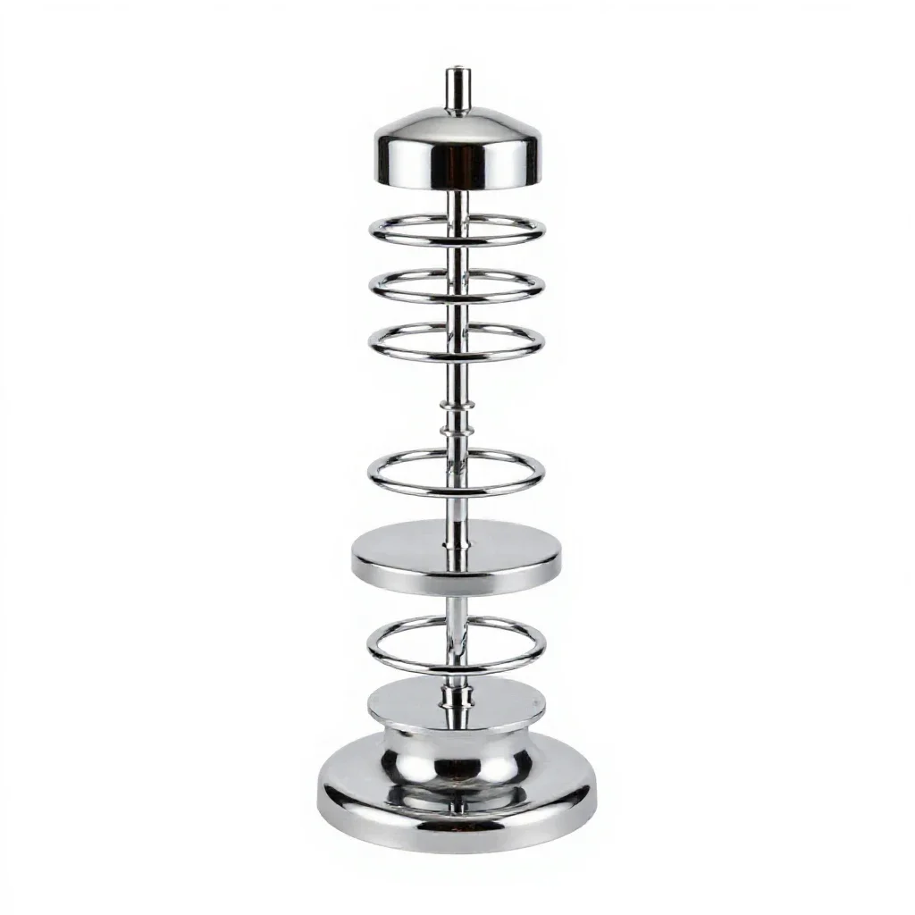 Supporting tower isolated on a white background