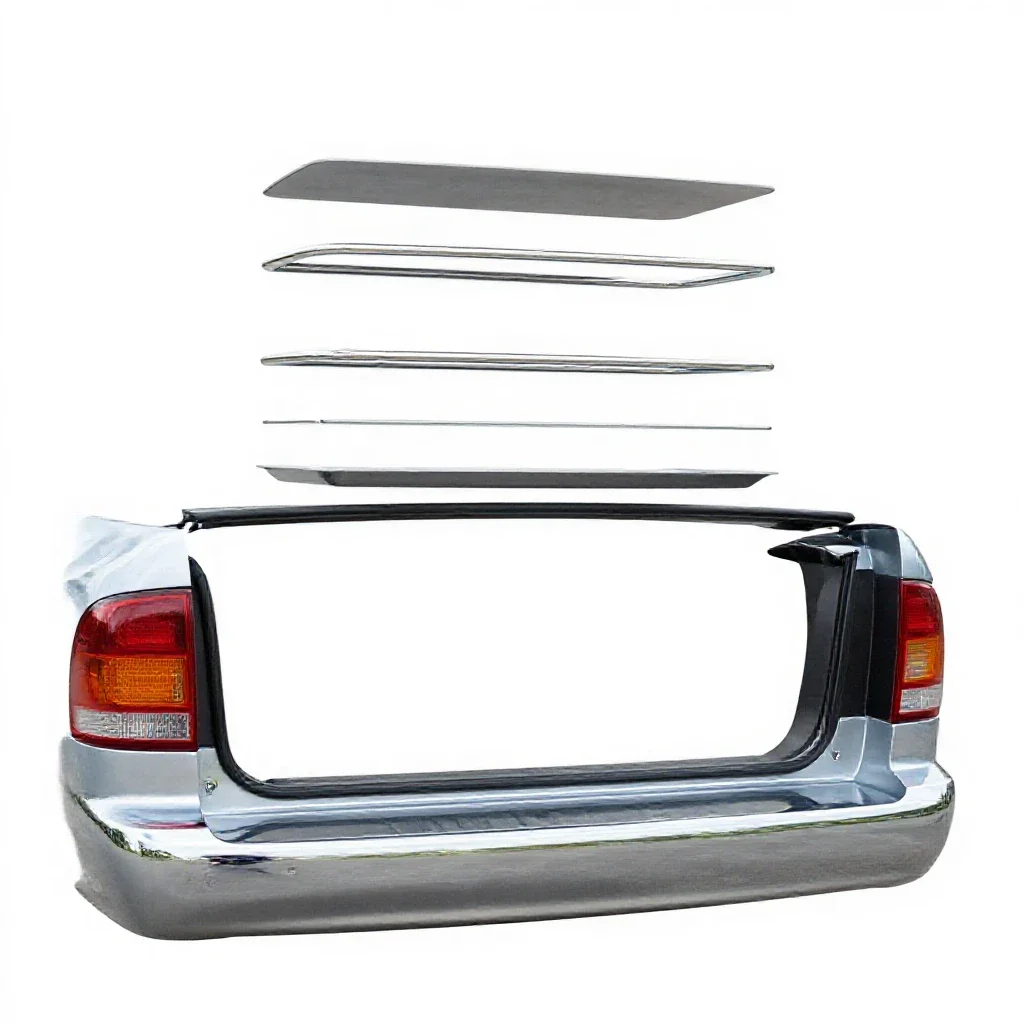 Tailgate isolated on a white background