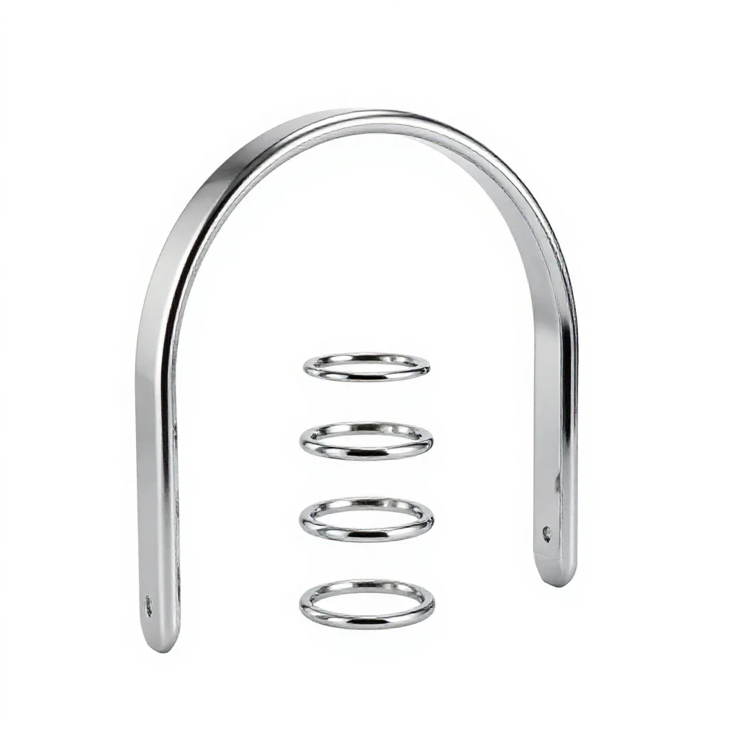 Three-centered arch isolated on a white background