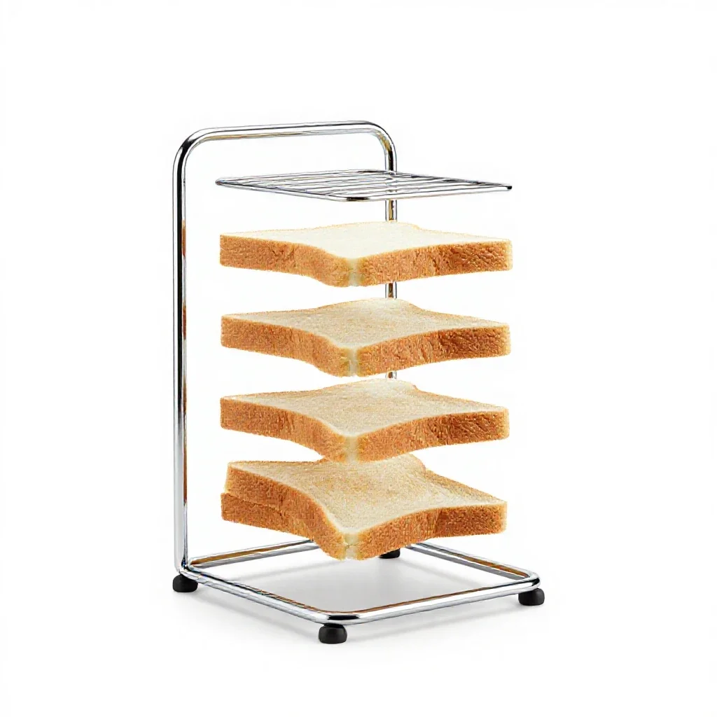 Toastrack isolated on a white background