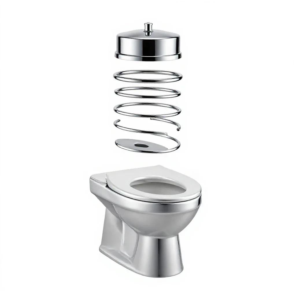 Toilet isolated on a white background