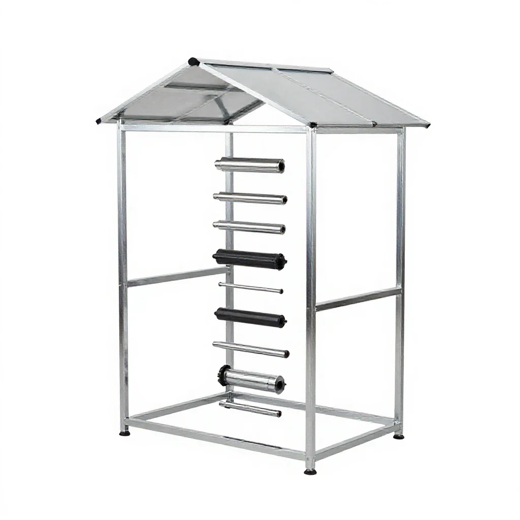 Toolshed isolated on a white background