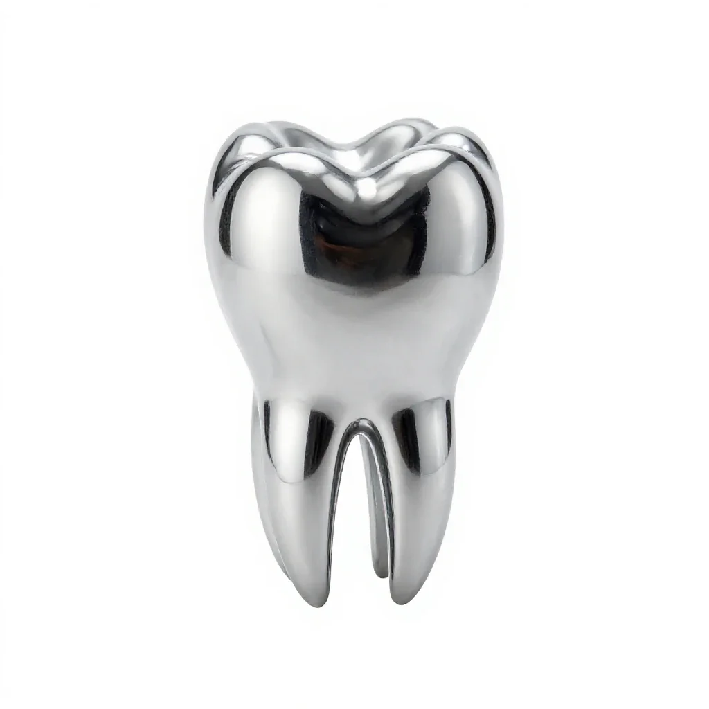 Tooth isolated on a white background