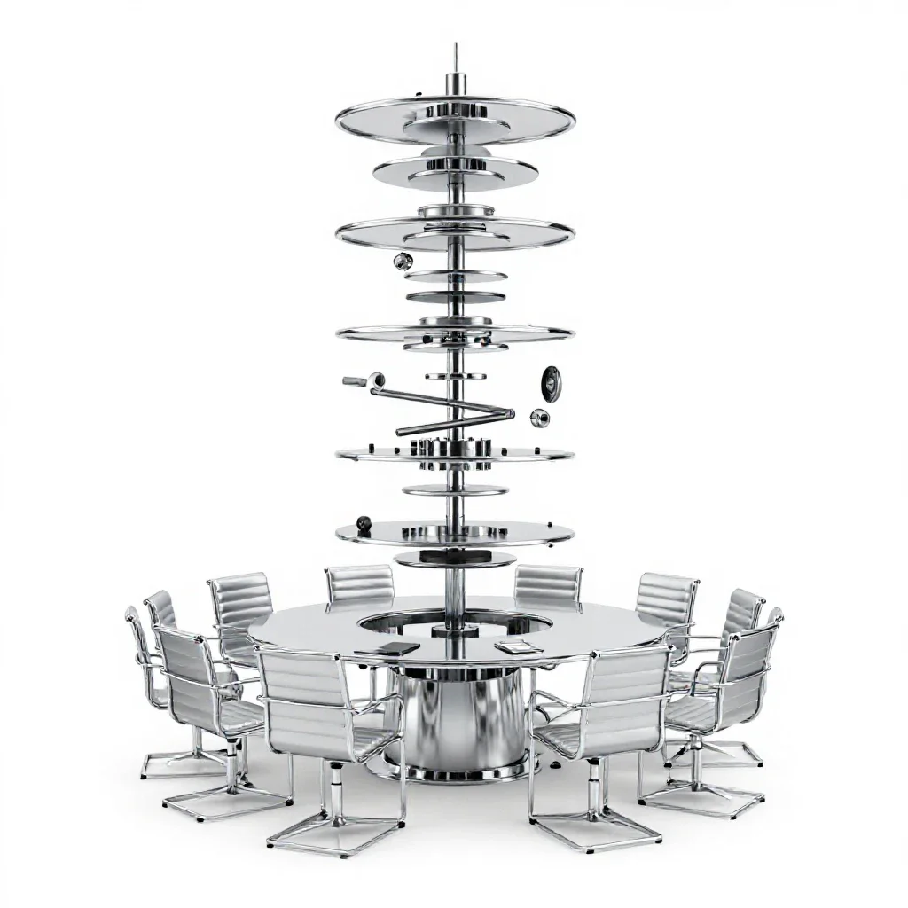War room isolated on a white background