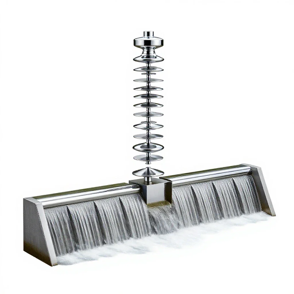 Weir isolated on a white background