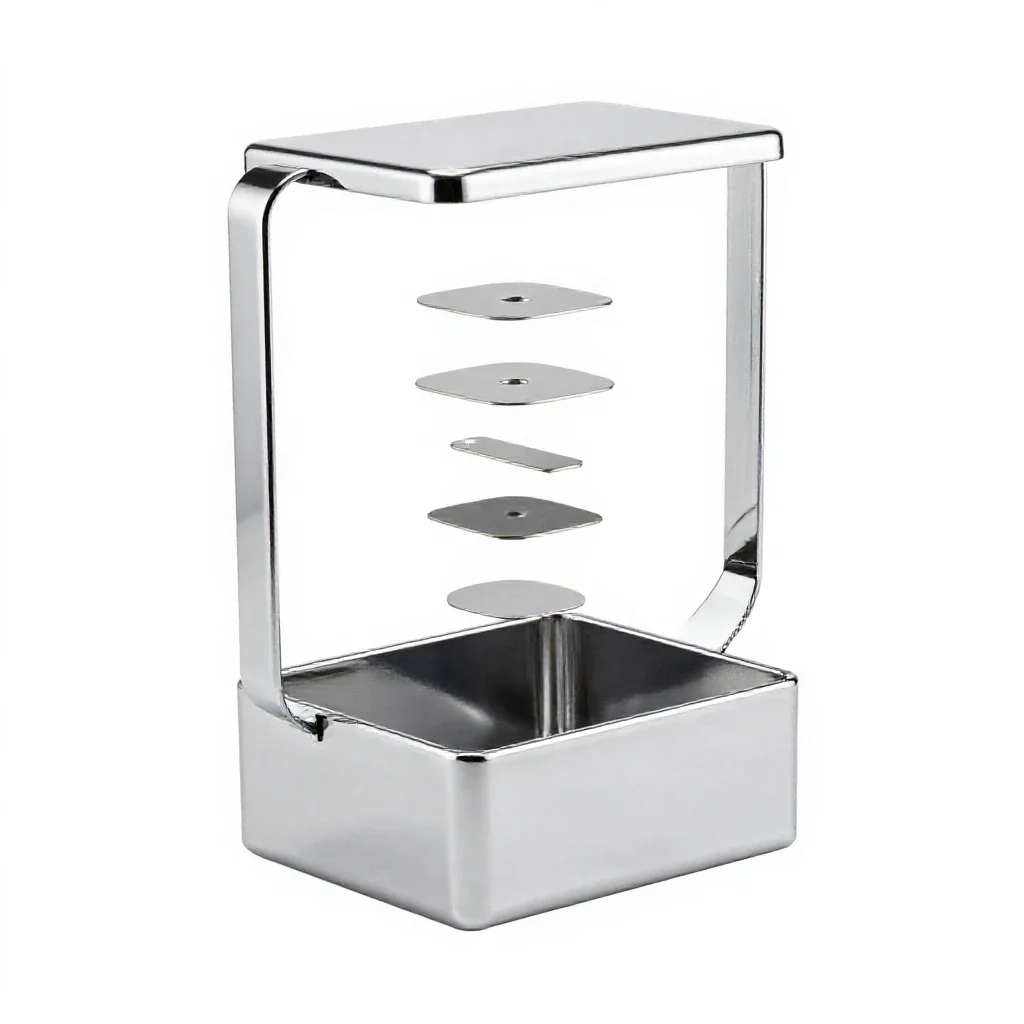 Witness box isolated on a white background