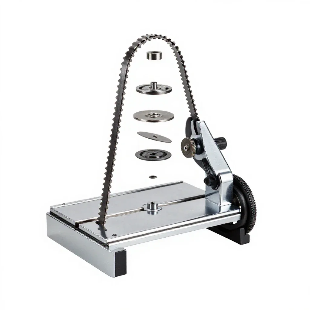 Bandsaw isolated on a white background