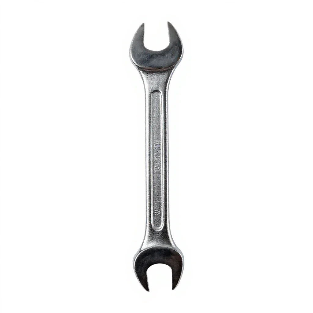 Box wrench isolated on a white background