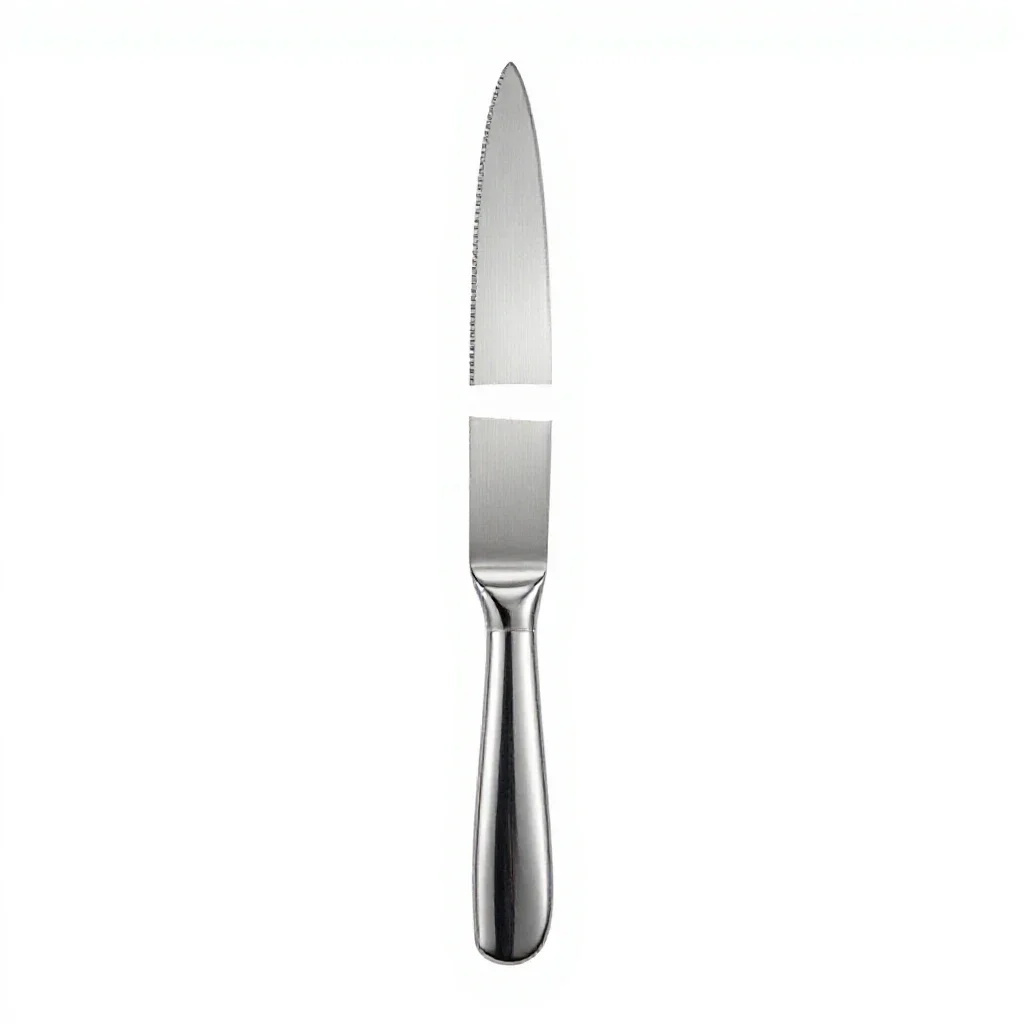 Bread knife isolated on a white background