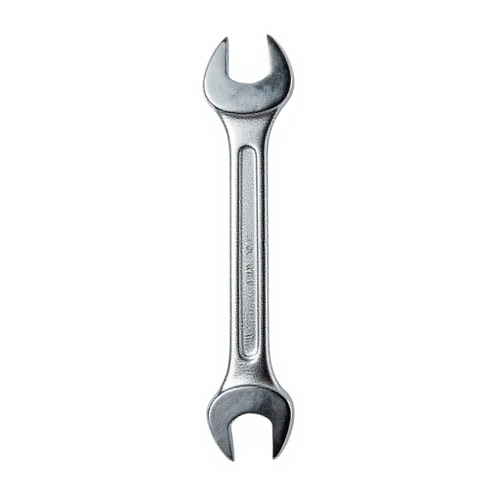 Carriage wrench isolated on a white background