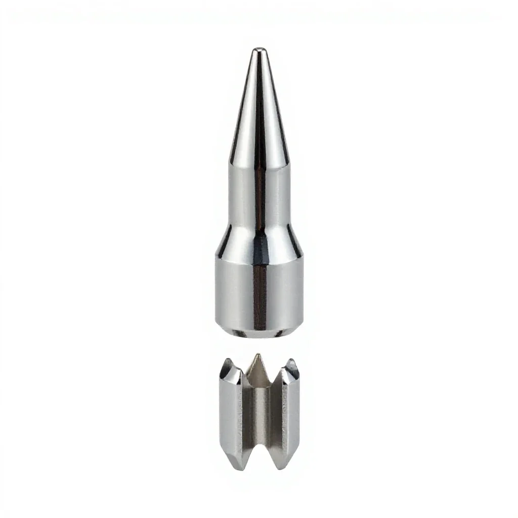 Center bit isolated on a white background