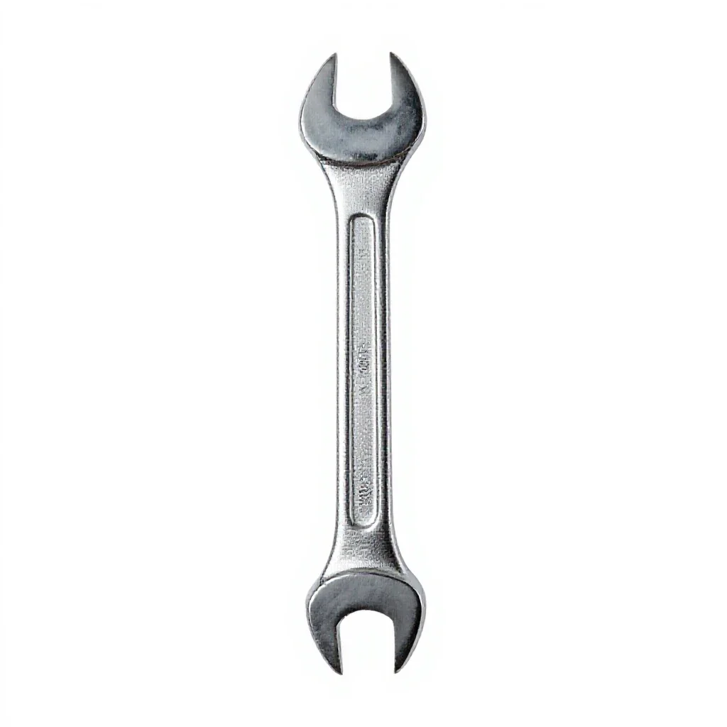 Chain wrench isolated on a white background