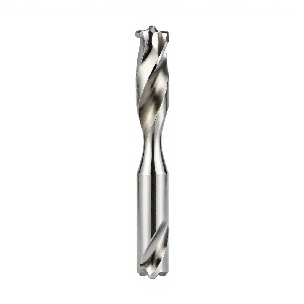 Chamfer bit isolated on a white background
