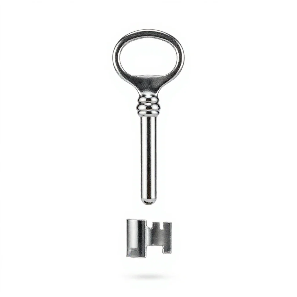 Church key isolated on a white background