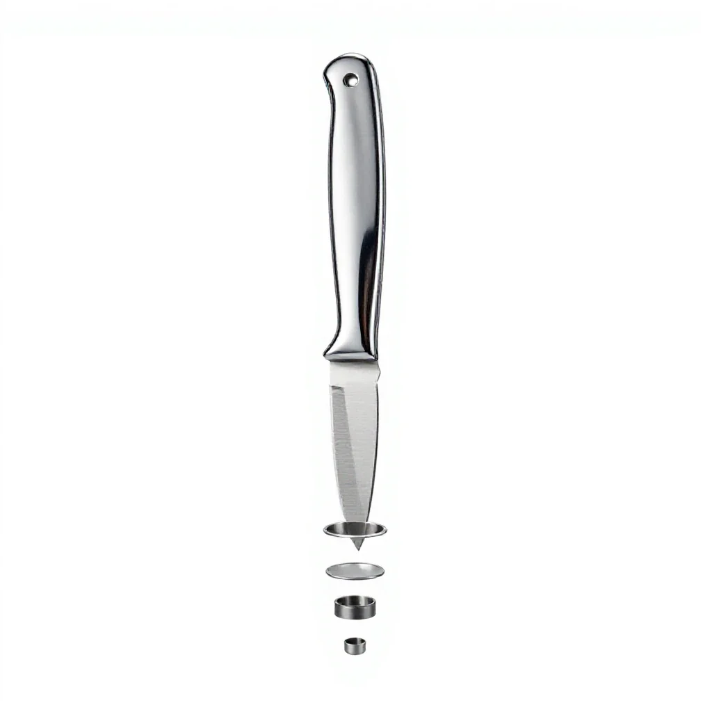 Clasp knife isolated on a white background