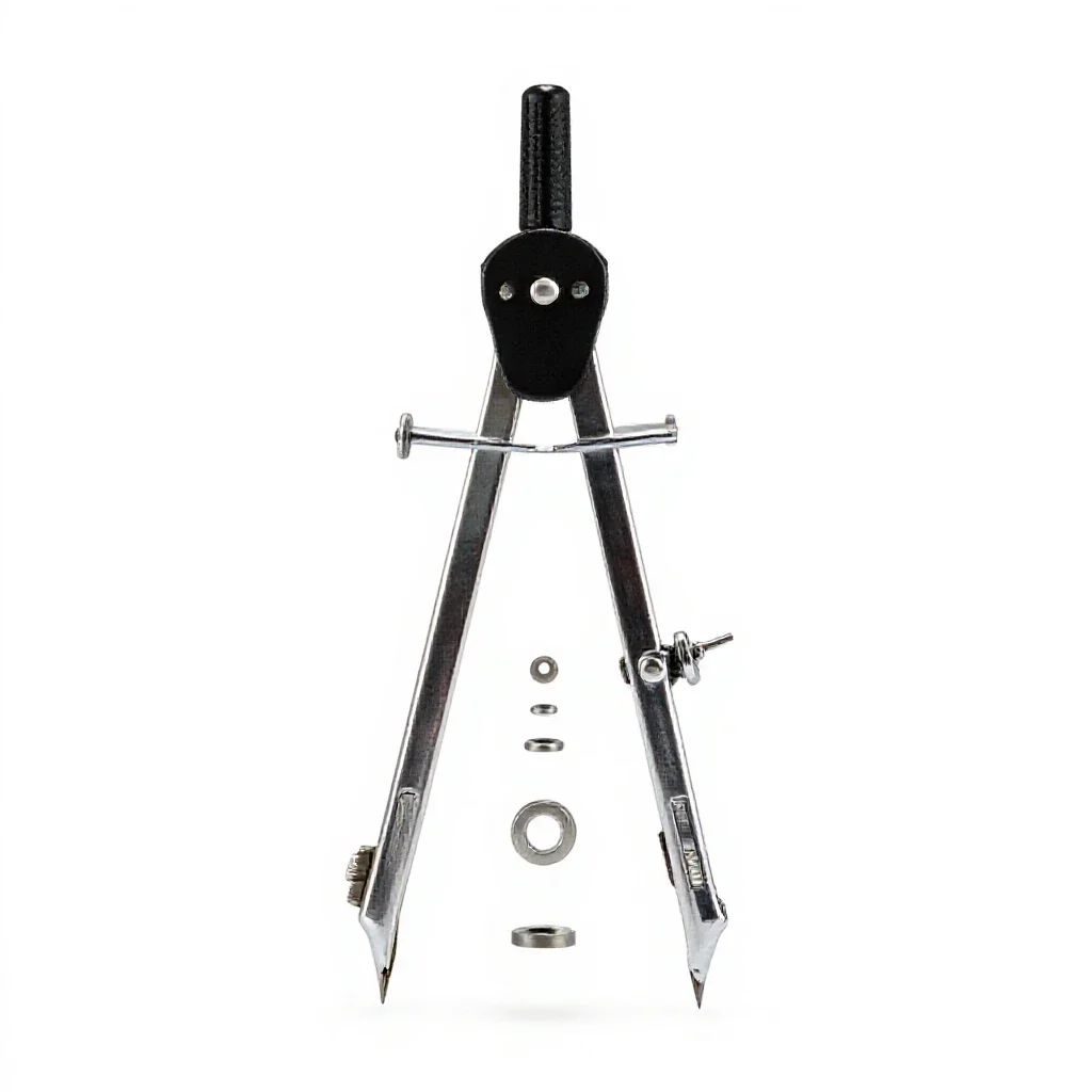 Compass saw isolated on a white background
