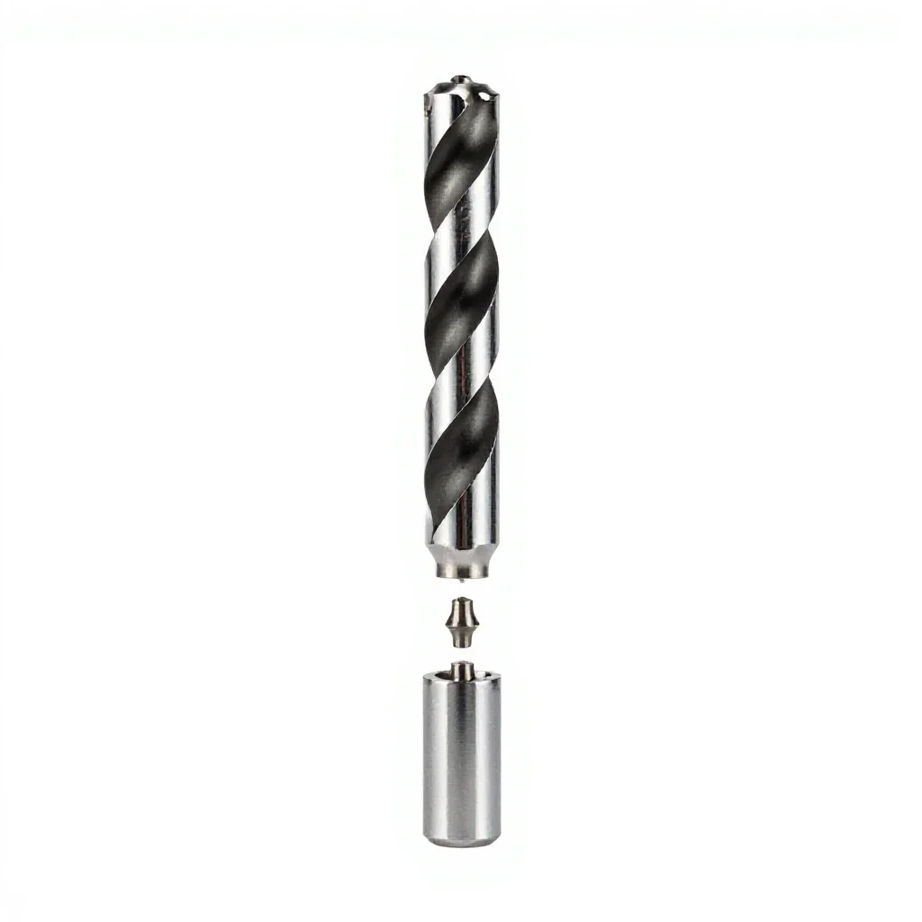 Core drill isolated on a white background