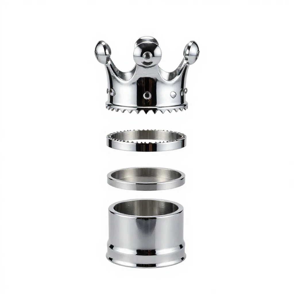 Crown saw isolated on a white background