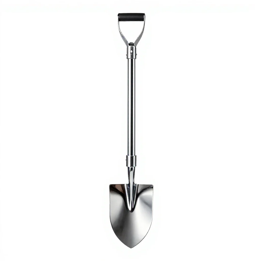 Ditch spade isolated on a white background