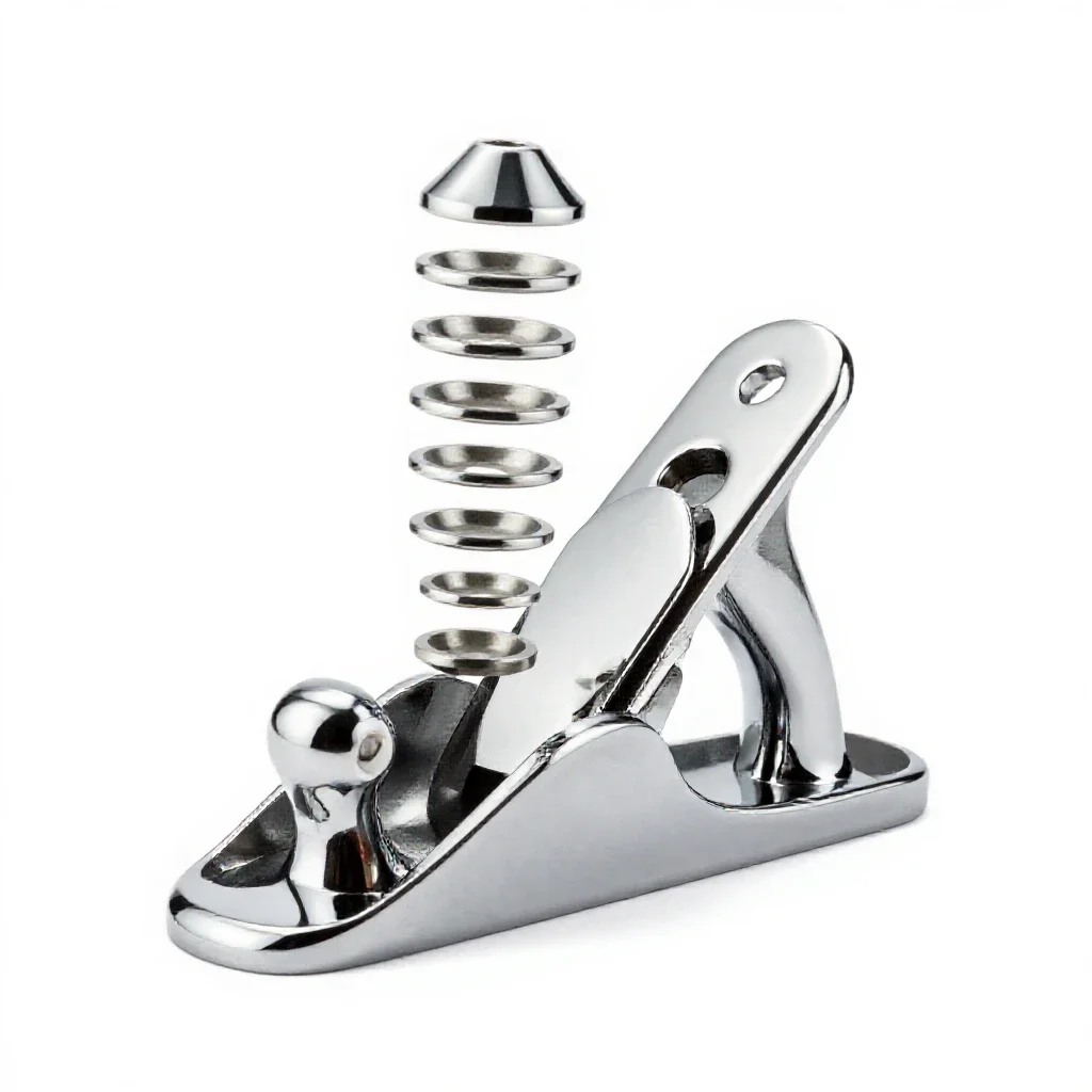 Dovetail plane isolated on a white background