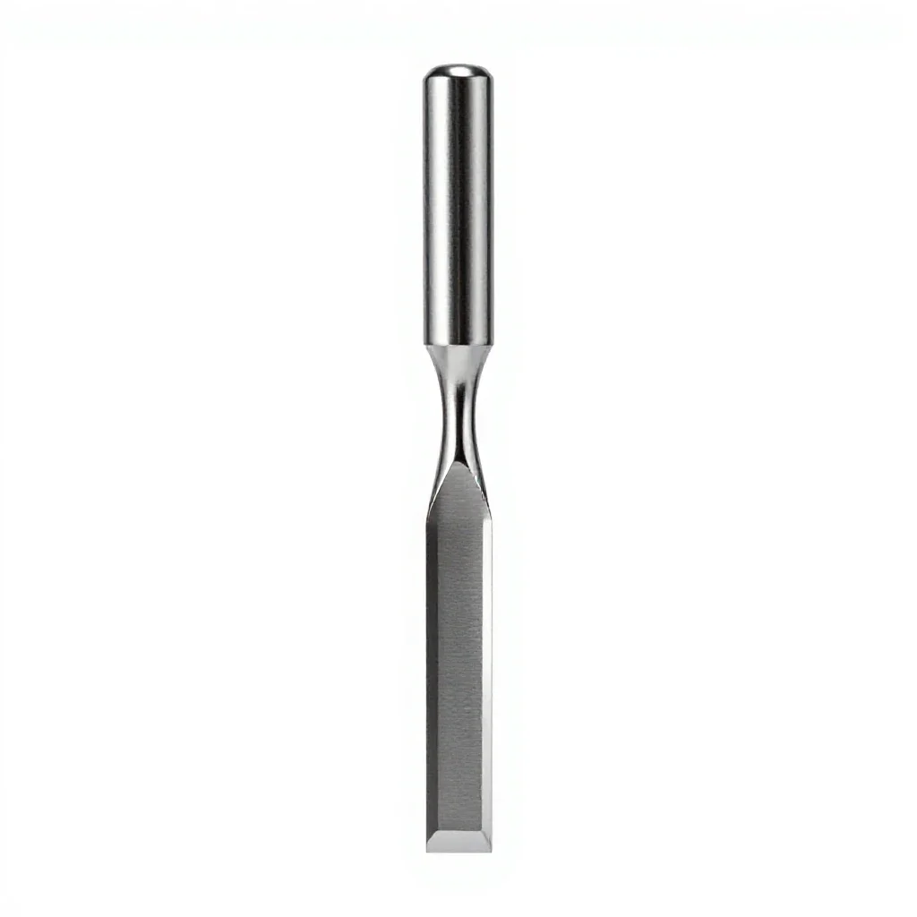 Firmer chisel isolated on a white background