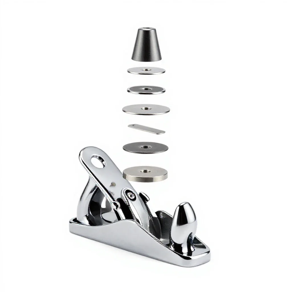 Fore plane isolated on a white background