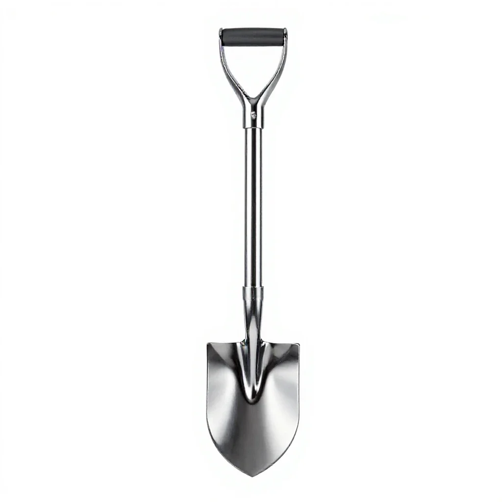 Hand shovel isolated on a white background