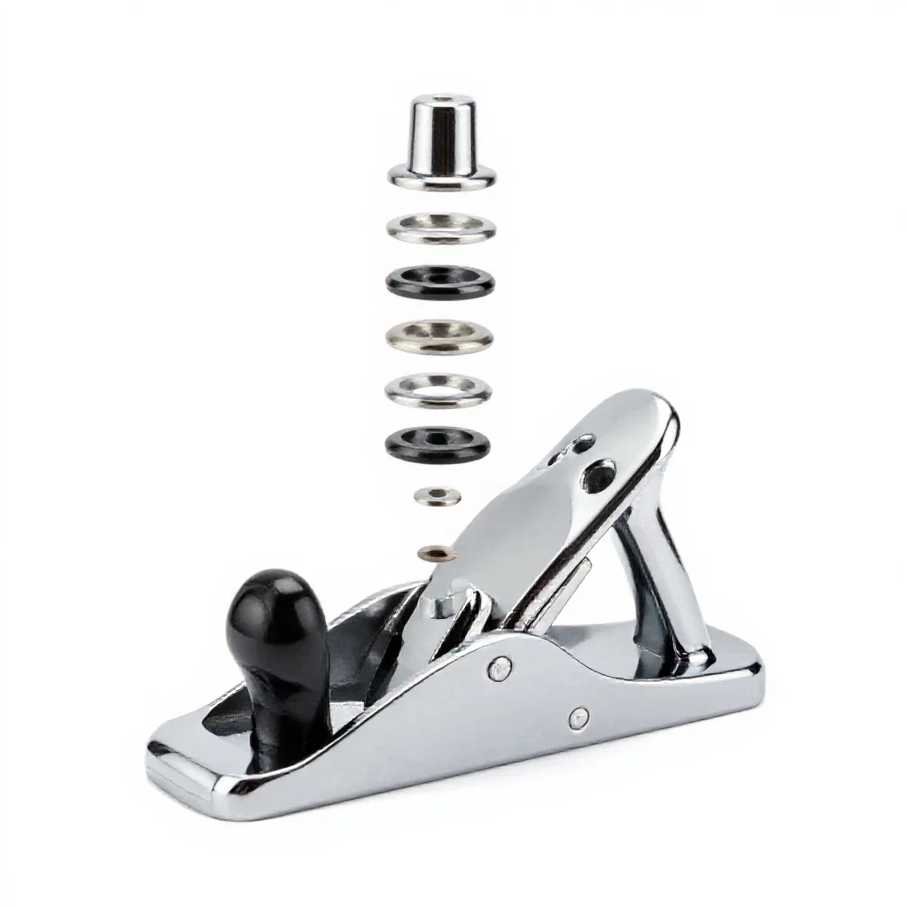 Jack plane isolated on a white background