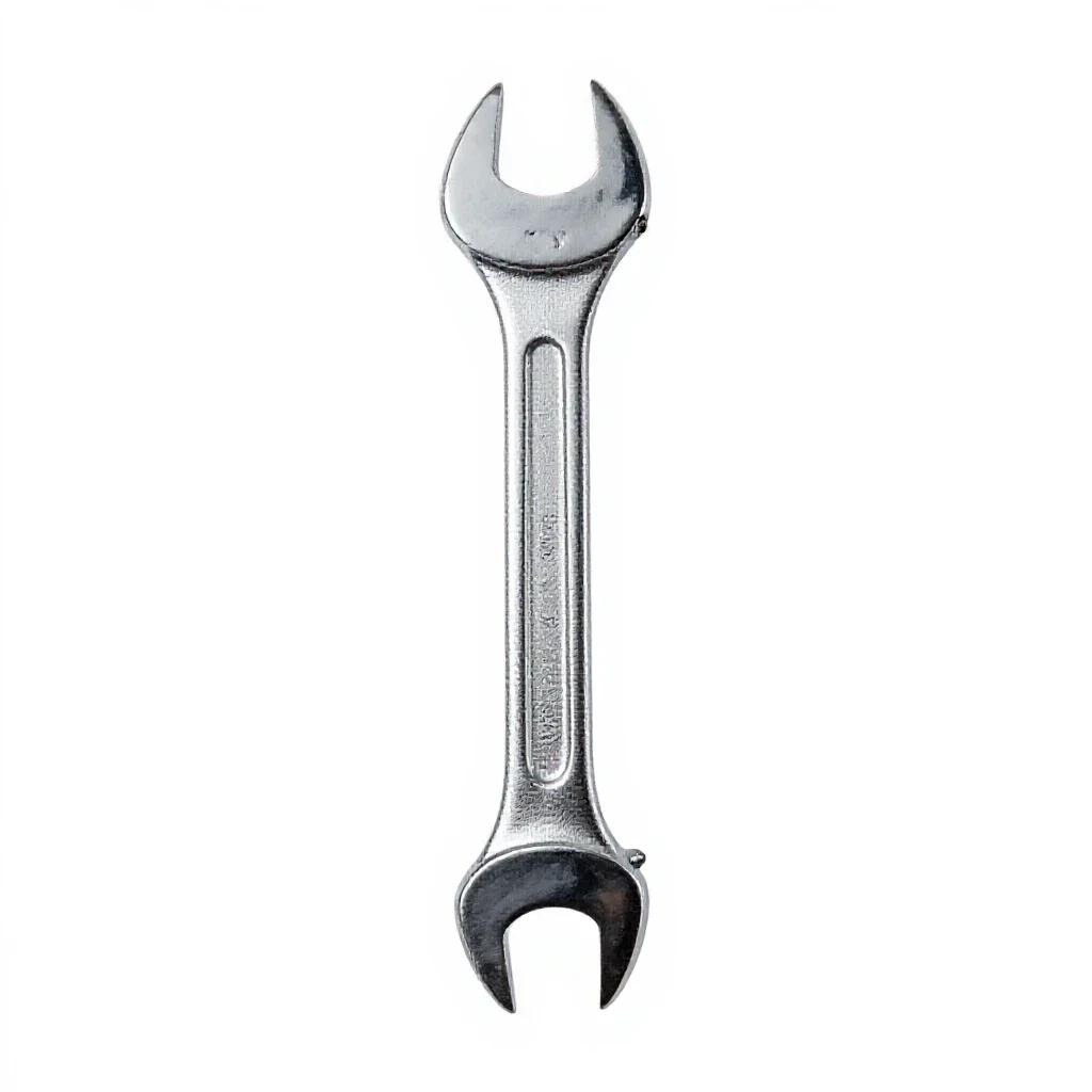Lug wrench isolated on a white background