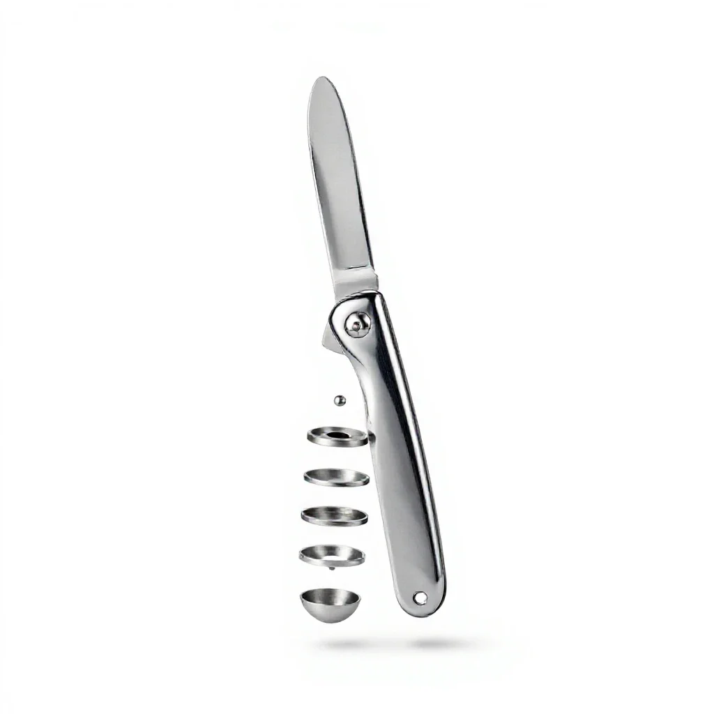 Penknife isolated on a white background