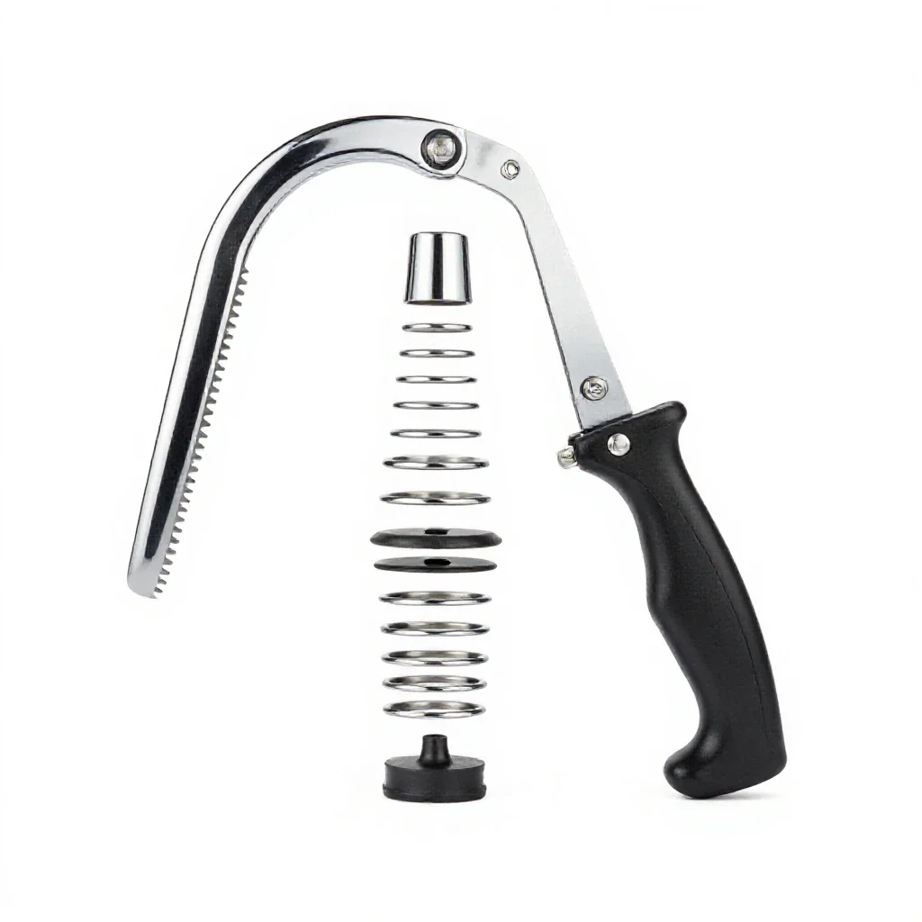 Pruning saw isolated on a white background