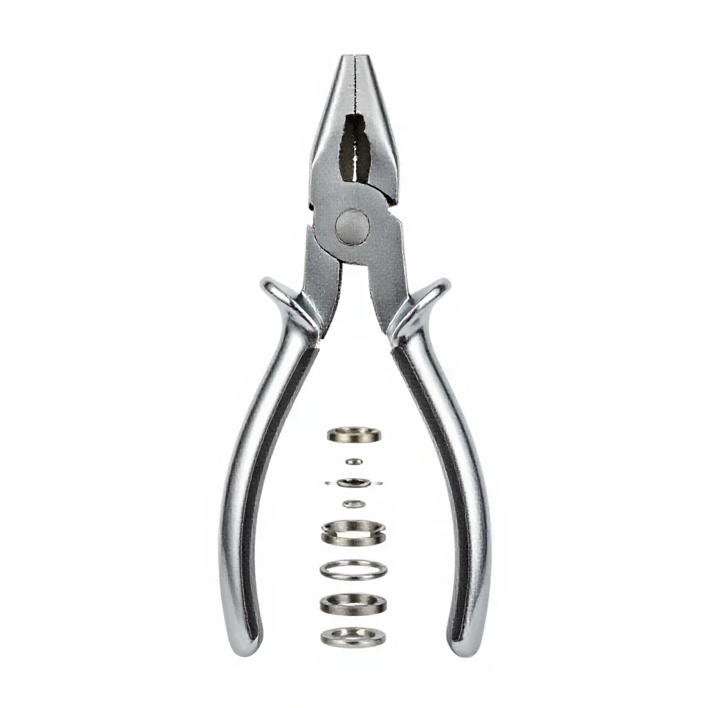 Punch pliers isolated on a white background