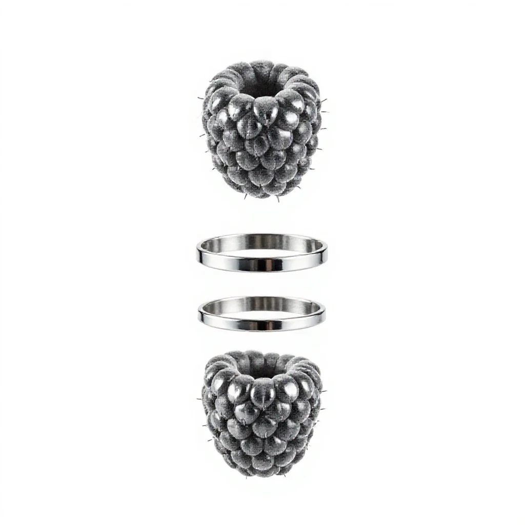Rasp isolated on a white background