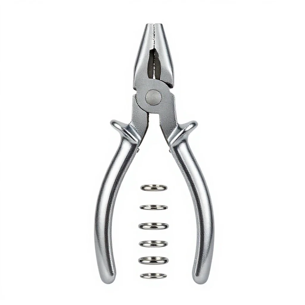 Rib joint pliers isolated on a white background